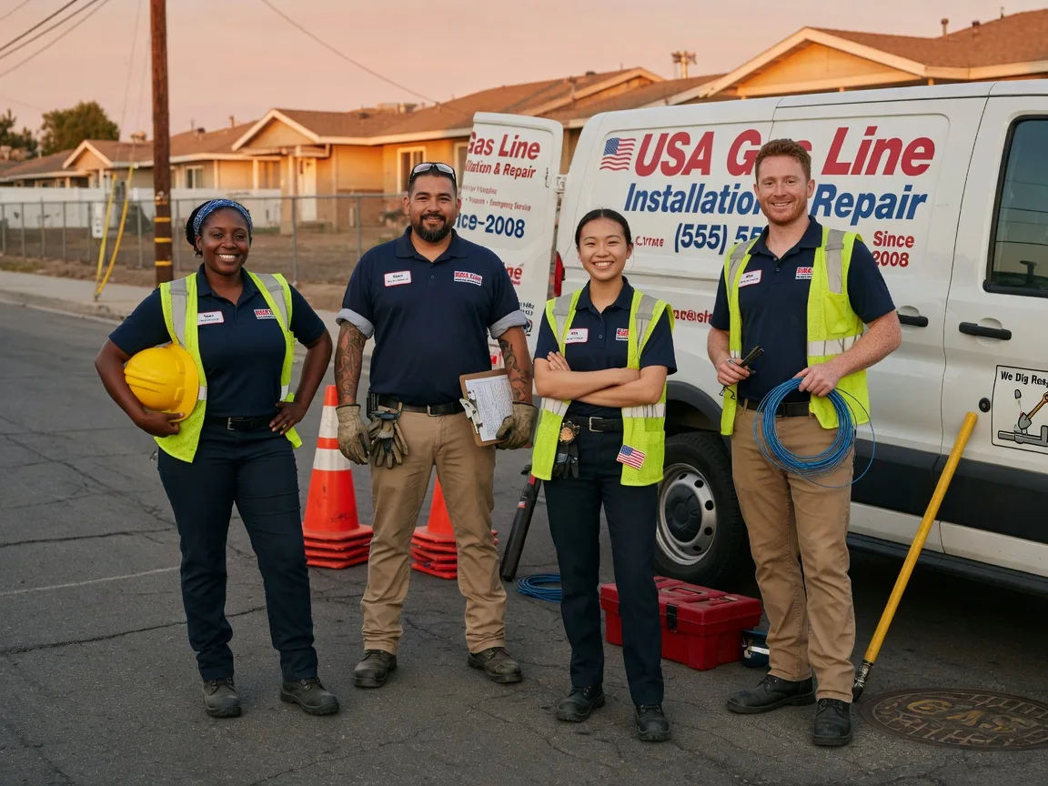 Gas Line Installation company in Moran, MI